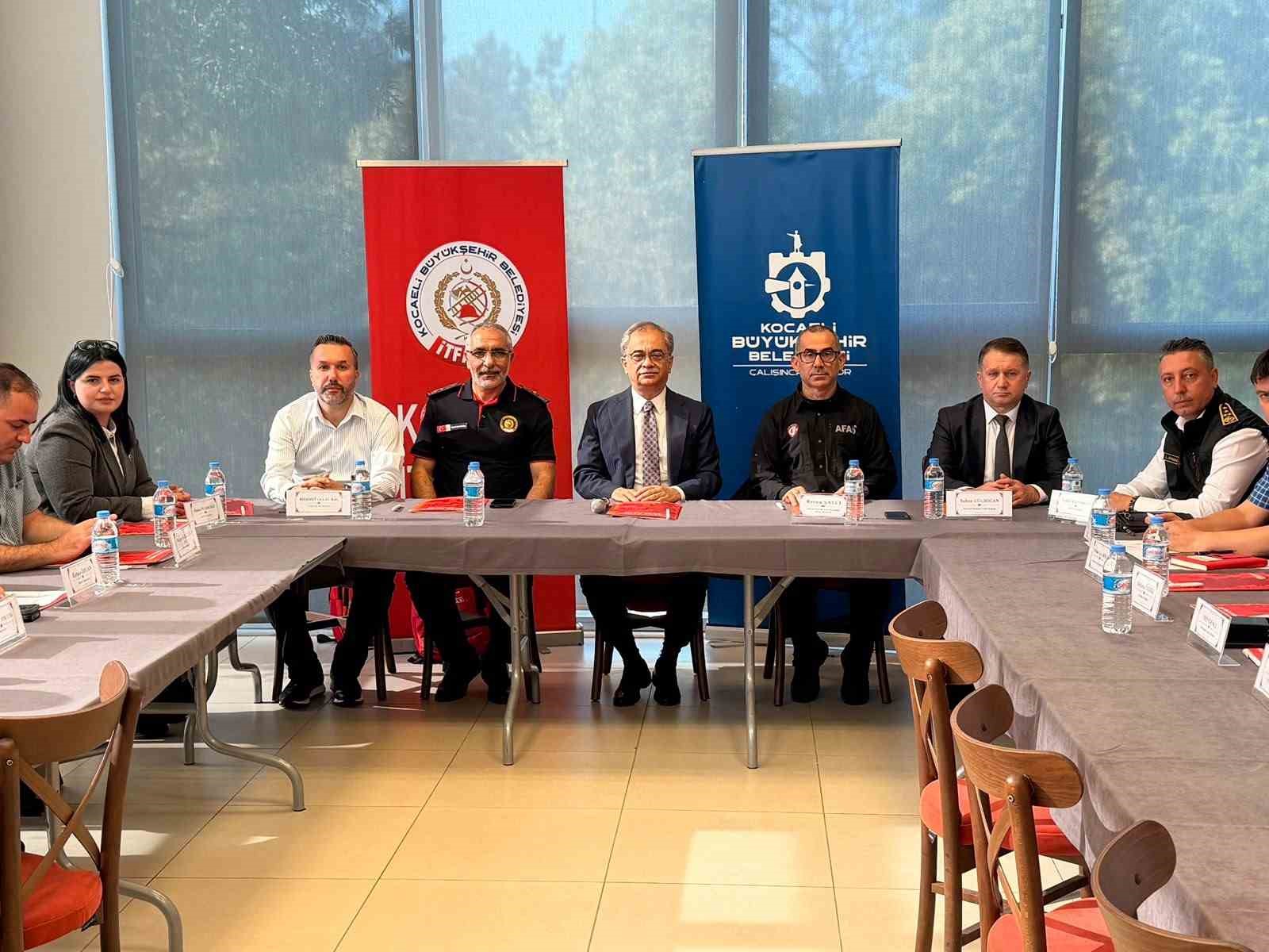 Türkiye İtfaiye Eğitim Akademisi için yol haritası çizildi
