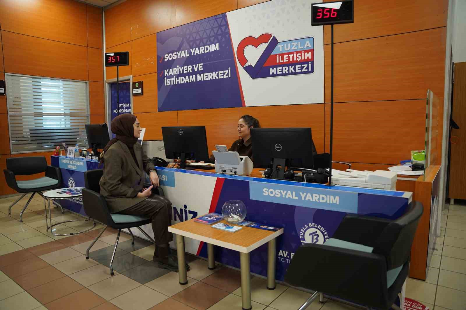 Tuzla İletişim Merkezi vatandaşın taleplerini tek merkezden yönetiyor
