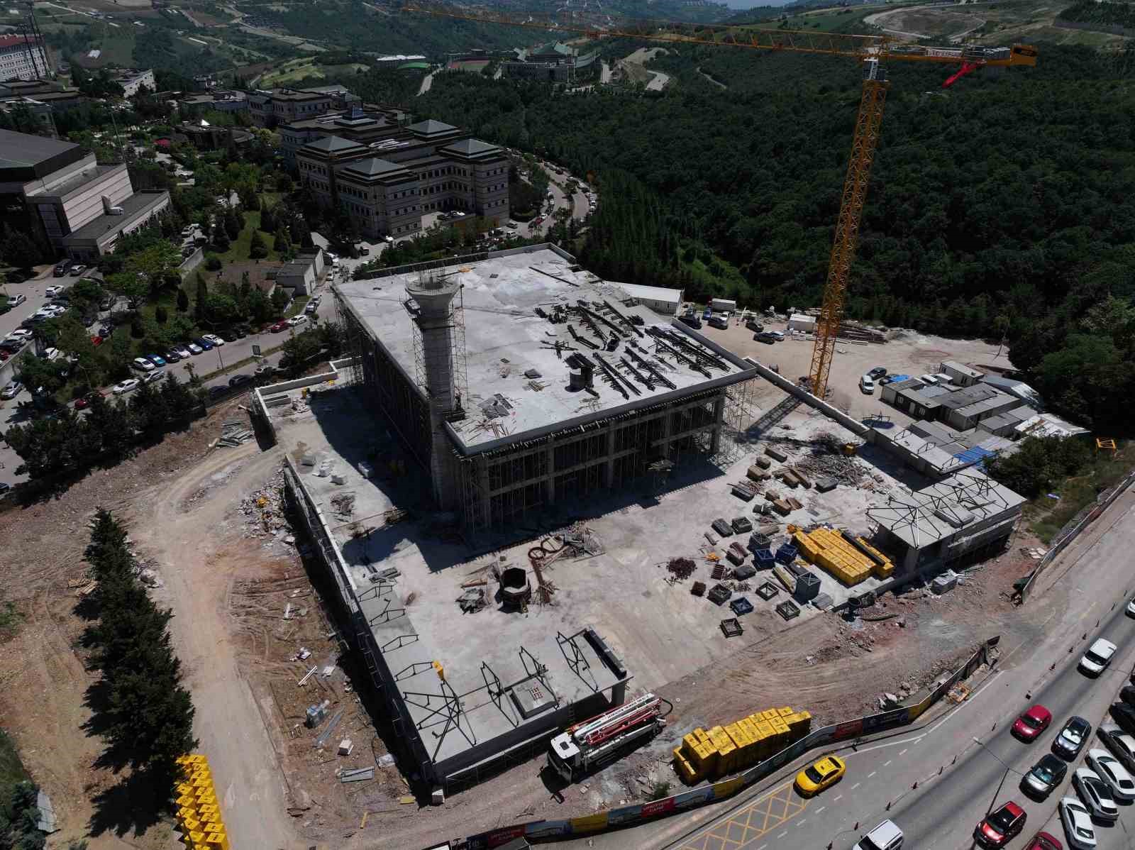 Umuttepe Cami ve Otoparkı projesinde sona yaklaşıldı
