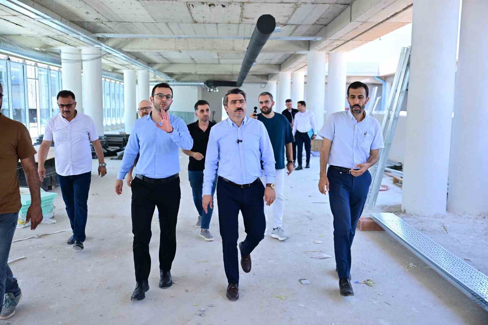 Yavuzselim pazaryeri’nde çalışmalar devam ediyor
