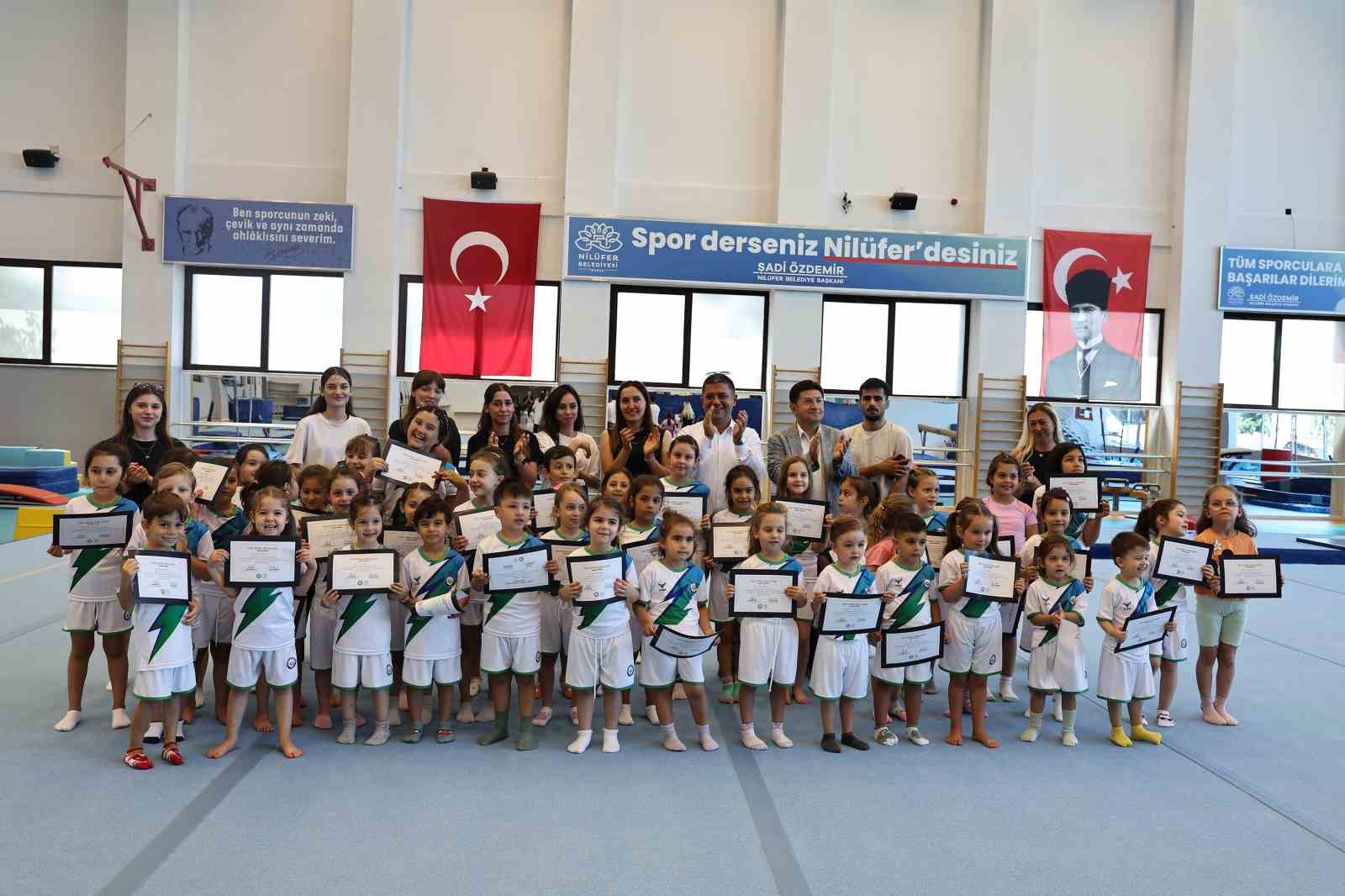 Yaz Spor Okulları’nda ilk dönem tamamlandı
