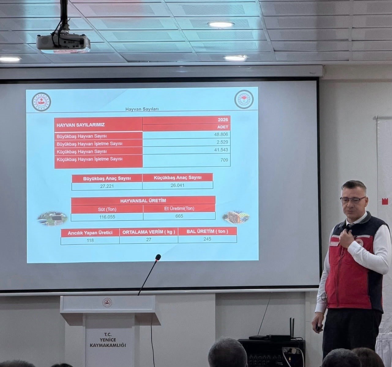 Yenice’de Tarım ve Hayvancılık, Gençlik ve Kooperatifçilik Çalıştayı
