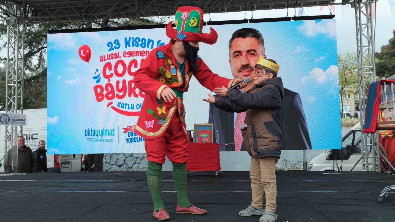 Yıldırım’da çocukların bayramı şölene dönüştü
