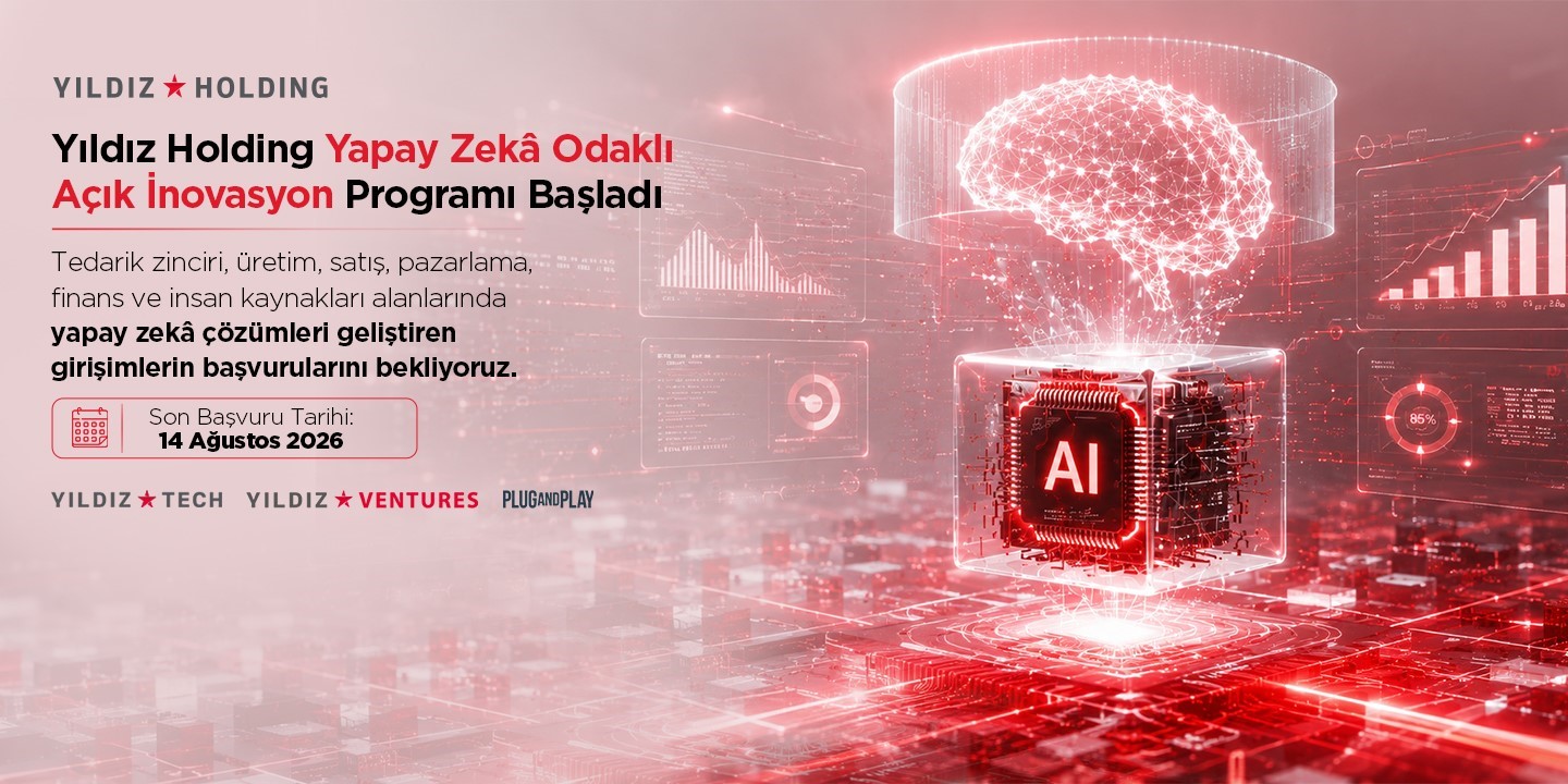 Yıldız Holding’den yapay zeka girişimlerine açık inovasyon çağrısı
