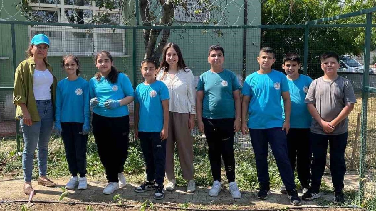 Öğrenciler kendi bitkilerini yetiştirecek